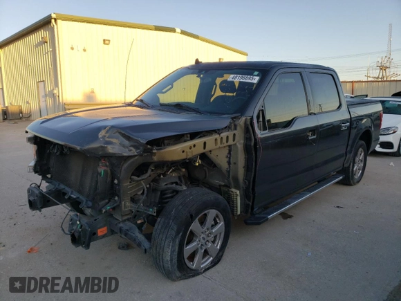 2019 Ford F-150 XL with VIN 1FTEW1C56KKE59168, listed as a Copart auction lot 50355515 with 68,236 mi miles and Salvage Title. Bid and sale history available at DreamBid. Image 1.