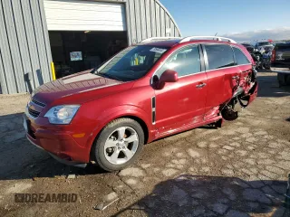 2014 Chevrolet Captiva Sport LTZ with VIN 3GNAL4EK0ES642092, listed as a Copart auction lot 79566454 with 100,738 mi miles and Salvage Title. Bid and sale history available at DreamBid. Image 1.