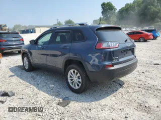 2021 Jeep Cherokee Latitude with VIN 1C4PJMCB5MD193647, listed as a Copart auction lot 58806815 with 10,690 mi miles and Salvage title. Bid and sale history available at DreamBid. Image 2.