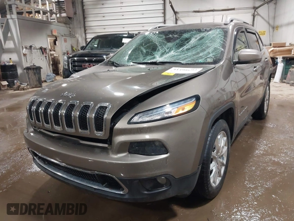 2017 Jeep Cherokee Limited with VIN 1C4PJMDB4HW543830, listed as a IAAI auction lot 41498692 with 115,720 mi miles and . Bid and sale history available at DreamBid. Image 17.