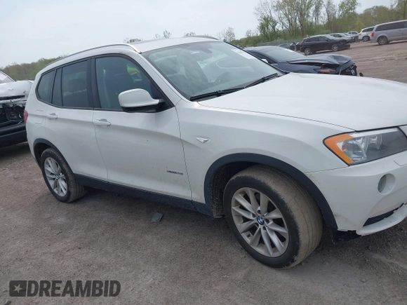 2014 BMW X3 xDrive28i with VIN 5UXWX9C57E0D42183, listed as a IAAI auction lot 42147520 with 121,266 mi miles and . Bid and sale history available at DreamBid. Image 13.