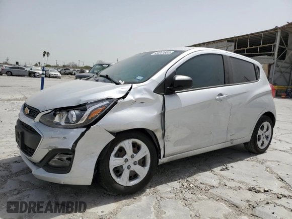 2022 Chevrolet Spark LS with VIN KL8CB6SA0NC036852, listed as a Copart auction lot 49341665 with 41,500 mi miles and Salvage Title. Bid and sale history available at DreamBid. Image 1.