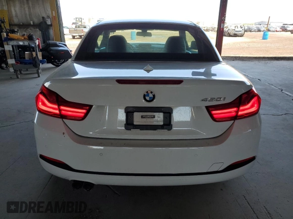 2018 BMW 4 Series 430i z VIN WBA4Z1C59JEC73513, wystawiony jako Copart lot #56741135 z przebiegiem 69 472 mil mil oraz Szkoda całkowita • Salvage title. Historia ofert i sprzedaży dostępna na DreamBid. Obrazek 6.