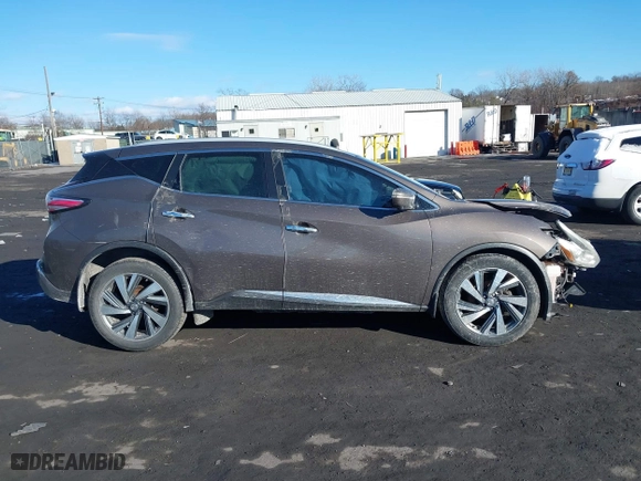 2015 Nissan Murano SL with VIN 5N1AZ2MH7FN207837, listed as a IAAI auction lot 41649300 with 228,418 mi miles. Bid and sale history available at carsss.com. Image 13.