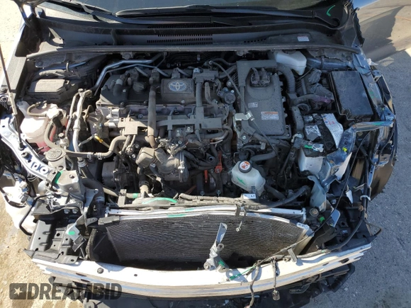 2022 Toyota Corolla Hybrid LE with VIN JTDEAMDE3N3012844, listed as a Copart auction lot 48844135 with 65,850 mi miles and Salvage Title. Bid and sale history available at carsss.com. Image 11.