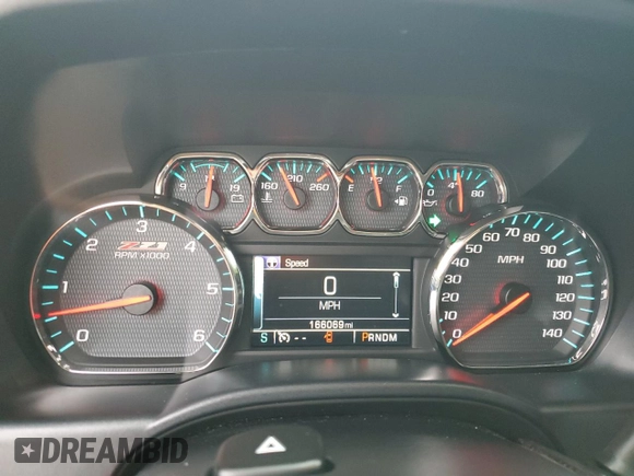2016 Chevrolet Silverado 1500 LTZ with VIN 3GCUKSEC6GG368277, listed as a Copart auction lot 54505605 with 166,069 mi miles and Clean Title. Bid and sale history available at DreamBid. Image 9.