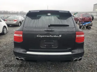 2009 Porsche Cayenne Turbo with VIN WP1AC29P69LA83418, listed as a Copart auction lot 87115384 with 129,437 mi miles and Clean Title. Bid and sale history available at carsss.com. Image 6.
