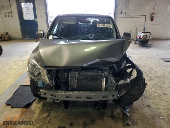 2022 Mitsubishi Mirage ES with VIN ML32AUHJ7NH002639, listed as a Copart auction lot 86398174 with 52,639 mi miles and Salvage Title. Bid and sale history available at carsss.com. Image 5.