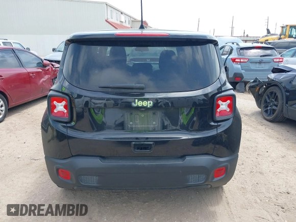 2020 Jeep Renegade Sport with VIN ZACNJAAB2LPM06219, listed as a IAAI auction lot 42063083 with 47,225 mi miles and . Bid and sale history available at DreamBid. Image 17.