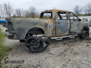 2010 Dodge Ram 2500 TRX with VIN 3D7UT2CL3AG132232, listed as a Copart auction lot 81825254 with 0 mi miles and Salvage Title. Bid and sale history available at carsss.com. Image 3.