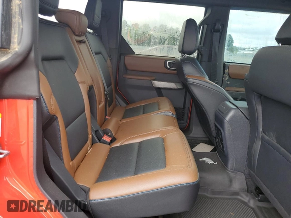 2023 Ford Bronco with VIN 1FMEE5DP5PLB97182, listed as a Copart auction lot 51738955 with 10,248 mi miles and Salvage title. Bid and sale history available at DreamBid. Image 12.