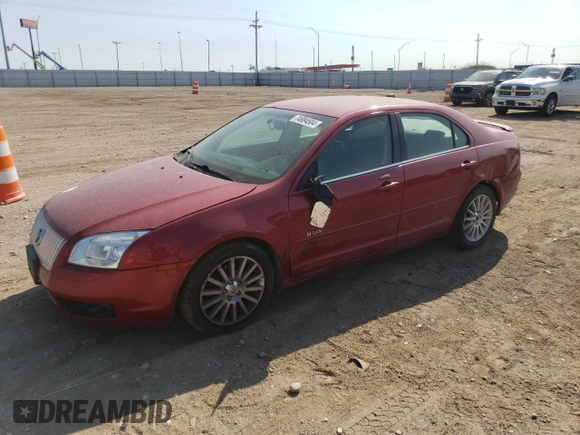 2008 Mercury Milan Premier with VIN 3MEHM02178R609030, listed as a Copart auction lot 74984504 with 187,804 mi miles and Clean Title. Bid and sale history available at carsss.com. Image 1.