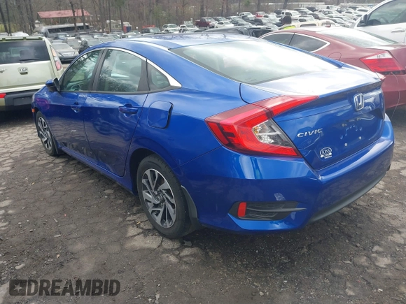 2016 Honda Civic Sedan EX with VIN 19XFC2F87GE076648, listed as a IAAI auction lot 41797654 with 111,132 mi miles. Bid and sale history available at carsss.com. Image 3.