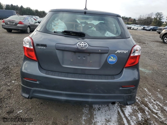 2010 Toyota Matrix with VIN 2T1KU4EE5AC293510, listed as a Copart auction lot 83459734 with 0 mi miles and Salvage Title. Bid and sale history available at carsss.com. Image 6.