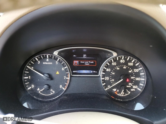 2018 Nissan Altima 2.5 S with VIN 1N4AL3AP5JC160180, listed as a Copart auction lot 42723545 with 80,372 mi miles and Salvage Title. Bid and sale history available at carsss.com. Image 9.