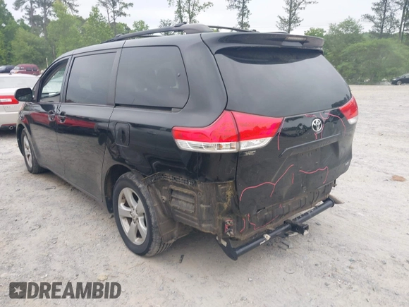 2012 Toyota Sienna LE AAS with VIN 5TDKK3DC4CS250643, listed as a IAAI auction lot 42151241 with 166,176 mi miles and . Bid and sale history available at DreamBid. Image 3.