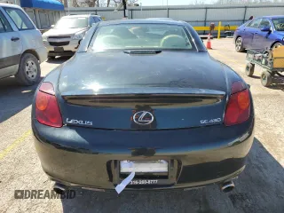 2005 Lexus SC 430 z VIN JTHFN48Y550070001, wystawiony jako Copart lot #49179564 z przebiegiem Nie podano mil oraz Szkoda całkowita • Salvage title. Historia ofert i sprzedaży dostępna na DreamBid. Obrazek 6.