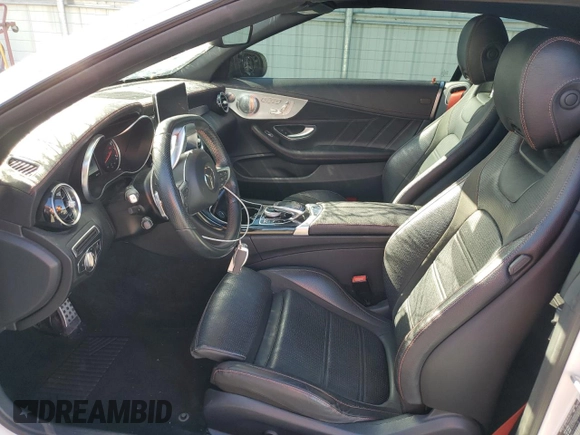 2017 Mercedes-Benz C 43 AMG with VIN WDDWK6EB2HF520135, listed as a Copart auction lot 72433934 with 44,125 mi miles and Salvage title. Bid and sale history available at DreamBid. Image 7.
