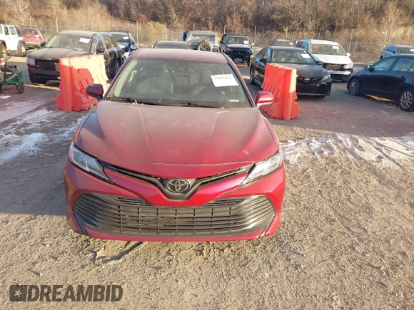 2020 Toyota Camry LE with VIN 4T1C11AK3LU988416, listed as a IAAI auction lot 41045964 with 353,601 mi miles. Bid and sale history available at carsss.com. Image 12.