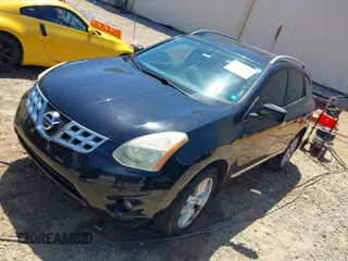 2012 Nissan Rogue S with VIN JN8AS5MTXCW256877, listed as a IAAI auction lot 42002637 with 241,611 mi miles. Bid and sale history available at carsss.com. Image 2.