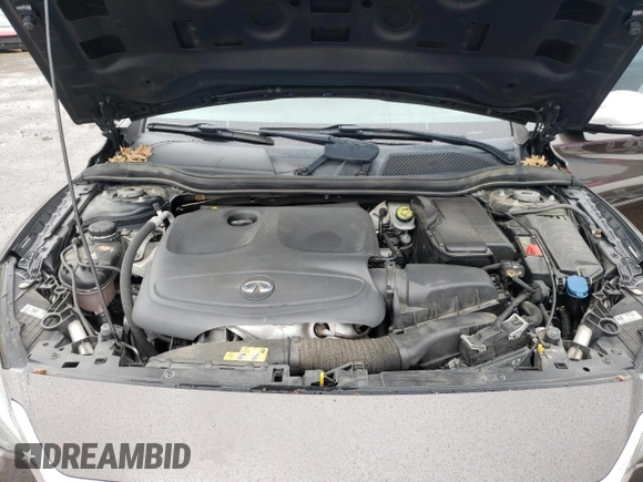 2017 Infiniti QX30 Luxury with VIN SJKCH5CR5HA018641, listed as a Copart auction lot 39949704 with 92,148 mi miles. Bid and sale history available at carsss.com. Image 12.