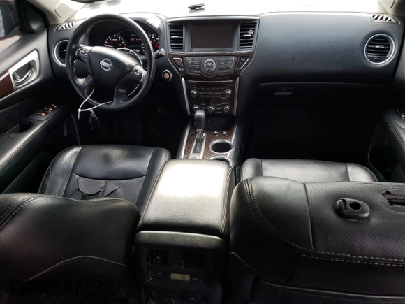 2014 Nissan Pathfinder S with VIN 5N1AR2MM4EC654679, listed as a Copart auction lot 45000635 with 134,569 mi miles and Salvage title. Bid and sale history available at DreamBid. Image 8.