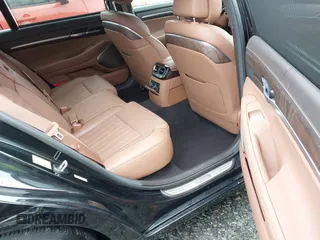 2022 Genesis G90 3.3T Premium with VIN KMTF34PA5NU096328, listed as a IAAI auction lot 41344972 with 6,923 mi miles. Bid and sale history available at carsss.com. Image 8.