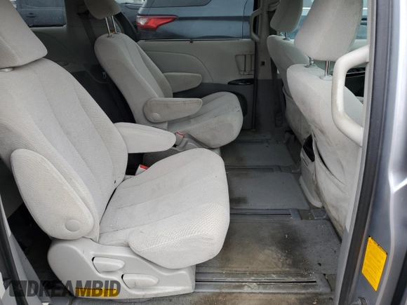 2013 Toyota Sienna LE with VIN 5TDJK3DCXDS053540, listed as a Copart auction lot 50945915 with 210,251 mi miles and Salvage Title. Bid and sale history available at carsss.com. Image 11.