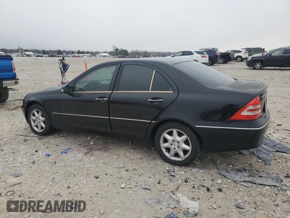 2003 Mercedes-Benz C 240 z VIN WDBRF81J03F374264, wystawiony jako Copart lot #51058085 z przebiegiem 167 865 mil mil oraz Czysty tytuł • Clean title. Historia ofert i sprzedaży dostępna na DreamBid. Obrazek 2.