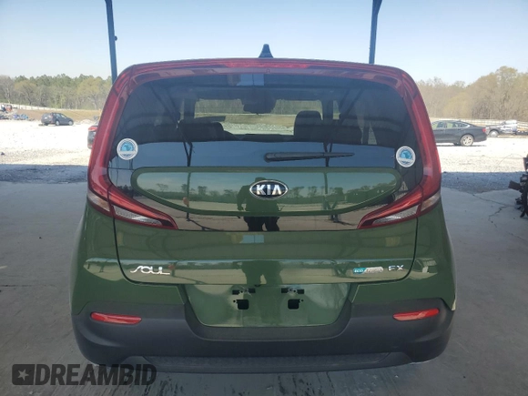 2021 Kia Soul EX with VIN KNDJ33AU5M7126141, listed as a Copart auction lot 51052035 with 84,178 mi miles and Salvage Title. Bid and sale history available at carsss.com. Image 6.