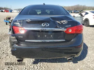 2017 Infiniti Q50 3.0t Premium with VIN JN1EV7AR0HM838033, listed as a Copart auction lot 49267315 with 75,032 mi miles and Salvage Title. Bid and sale history available at carsss.com. Image 6.