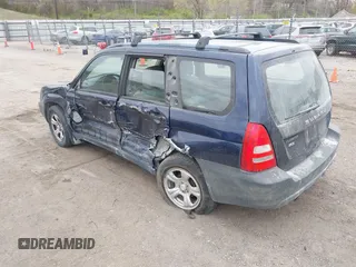2003 Subaru Forester XS with VIN JF1SG65643H747424, listed as a IAAI auction lot 42038844 with 204,147 mi miles and . Bid and sale history available at DreamBid. Image 3.