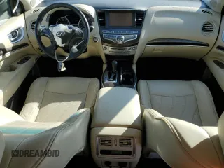 2015 Infiniti QX60 with VIN 5N1AL0MM5FC527690, listed as a Copart auction lot 45763045 with 157,179 mi miles and Salvage Title. Bid and sale history available at DreamBid. Image 8.