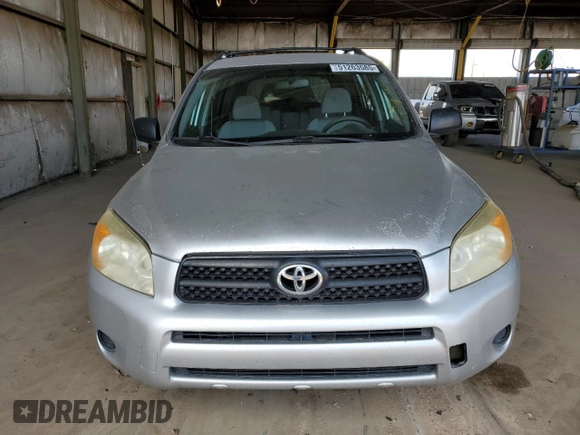2006 Toyota RAV4 with VIN JTMBD33V666018630, listed as a Copart auction lot 51263585 with 209,073 mi miles and Salvage Title. Bid and sale history available at carsss.com. Image 5.