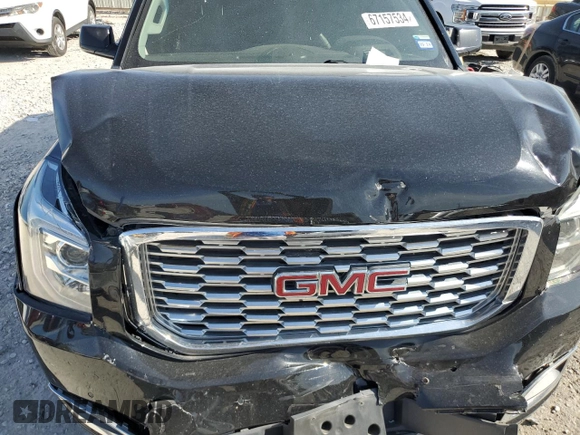 2018 GMC Yukon Denali with VIN 1GKS1CKJ0JR146025, listed as a Copart auction lot 67157534 with 109,900 mi miles and Clean Title. Bid and sale history available at carsss.com. Image 12.