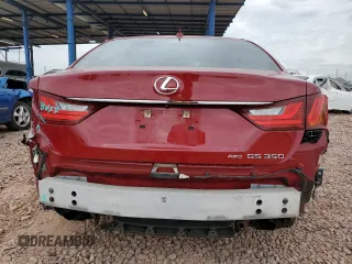 2014 Lexus GS 350 with VIN JTHCE1BL3E5024197, listed as a Copart auction lot 51082175 with 87,781 mi miles and Salvage Title. Bid and sale history available at carsss.com. Image 6.