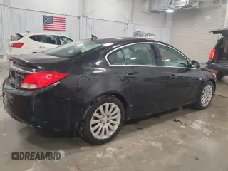 2011 Buick Regal CXL RL6 with VIN W04GU5GC1B1007224, listed as a Copart auction lot 86823254 with 125,893 mi miles and Clean Title. Bid and sale history available at carsss.com. Image 3.