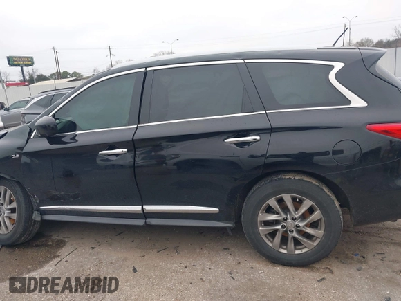 2014 Infiniti QX60 with VIN 5N1AL0MM4EC549212, listed as a IAAI auction lot 41618713 with 100,039 mi miles. Bid and sale history available at carsss.com. Image 14.