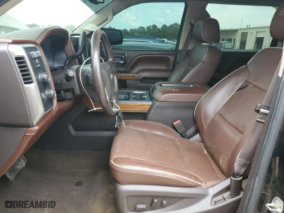 2015 Chevrolet Silverado 1500 High Country with VIN 3GCUKTEJXFG536182, listed as a Copart auction lot 72272584 with 143,071 mi miles and Salvage Title. Bid and sale history available at carsss.com. Image 7.