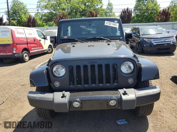 2014 Jeep Wrangler Unlimited Sahara with VIN 1C4HJWEG5EL312006, listed as a Copart auction lot 61821445 with 159,416 mi miles and Salvage title. Bid and sale history available at DreamBid. Image 5.