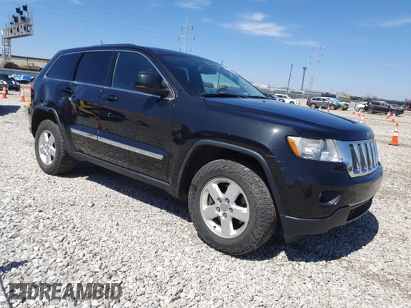 2012 Jeep Grand Cherokee Laredo with VIN 1C4RJFAG3CC347280, listed as a Copart auction lot 51984805 with 126,530 mi miles and Salvage Title. Bid and sale history available at carsss.com. Image 4.