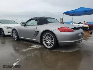 2008 Porsche Boxster S with VIN WP0CB29858U731331, listed as a Copart auction lot 74499374 with 0 mi miles and Salvage Title. Bid and sale history available at carsss.com. Image 2.
