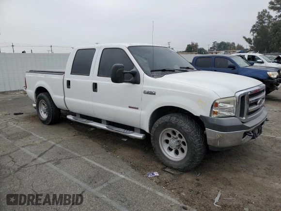 2007 Ford Super Duty F-250 XL with VIN 1FTSW20P57EA93773, listed as a Copart auction lot 74329794 with 275,807 mi miles and Salvage Title. Bid and sale history available at carsss.com. Image 4.