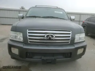 2006 Infiniti QX56 with VIN 5N3AA08C96N806613, listed as a Copart auction lot 82535814 with 240,804 mi miles and Salvage Title. Bid and sale history available at carsss.com. Image 12.