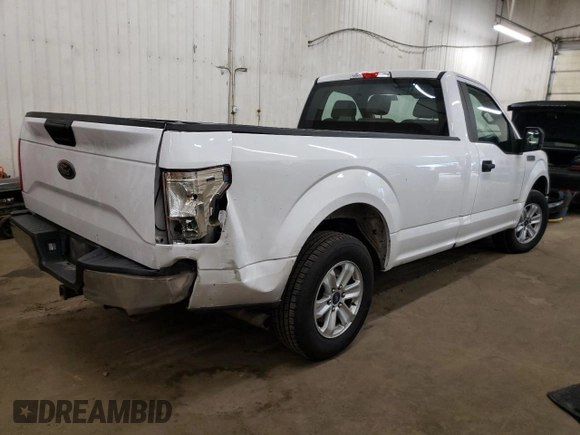 2017 Ford F-150 XL z VIN 1FTMF1CP6HKC95457, wystawiony jako Copart lot #68996204 z przebiegiem 148 080 mil mil oraz Szkoda całkowita • Salvage title. Historia ofert i sprzedaży dostępna na DreamBid. Obrazek 3.
