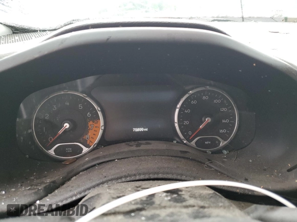 2017 Jeep Renegade Trailhawk z VIN ZACCJBCB2HPF59817, wystawiony jako Copart lot #61259205 z przebiegiem 75 899 mil mil oraz Szkoda całkowita • Salvage title. Historia ofert i sprzedaży dostępna na DreamBid. Obrazek 9.