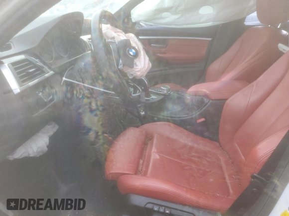 2016 BMW 3 Series 340i xDrive with VIN WBA8B7G58GNT96017, listed as a Copart auction lot 45542255 with 38,542 mi miles and Salvage title. Bid and sale history available at DreamBid. Image 7.