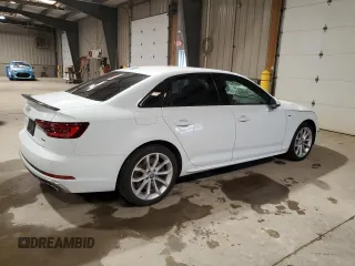 2019 Audi A4 Premium Plus с VIN WAUENAF42KA014130, выставлен на аукционе Copart как лот 56301045 с пробегом 46 040 миль миль и Списание • Salvage title. История ставок и продаж доступна на DreamBid. Изображение 3.