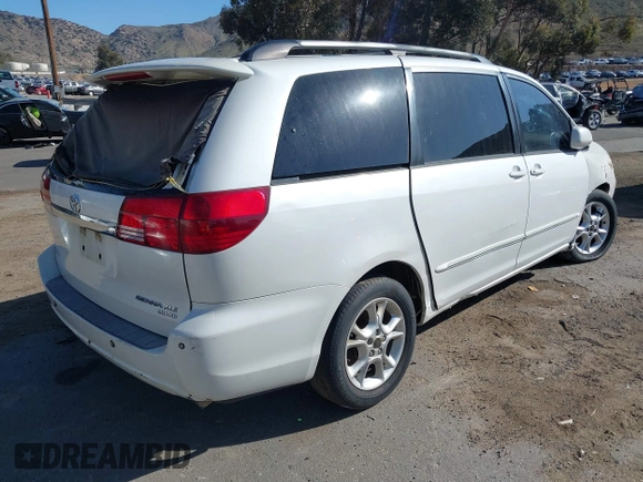 2004 Toyota Sienna XLE with VIN 5TDZA22C74S211884, listed as a IAAI auction lot 41708305 with 214,617 mi miles and . Bid and sale history available at DreamBid. Image 4.
