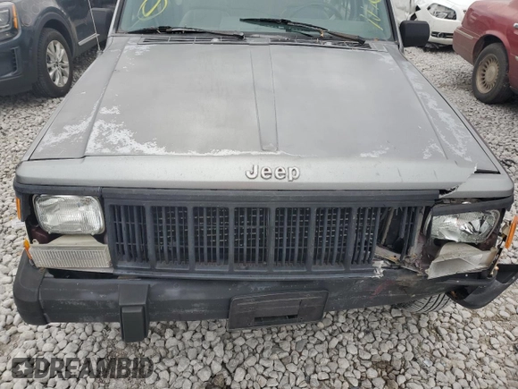 1994 Jeep Cherokee SE with VIN 1J4FJ28S4RL185992, listed as a Copart auction lot 80235064 with 208,126 mi miles and Salvage Title. Bid and sale history available at carsss.com. Image 12.